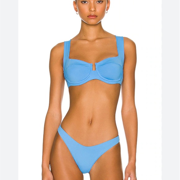 LSPACE Cabana Bikini Bottom in Cornflower - Picture 3 of 6